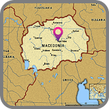 Macedonia Map icon