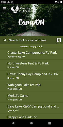 CampON screenshot 1
