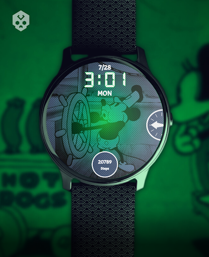 Steamboat Mouse Watch Face screenshot 5