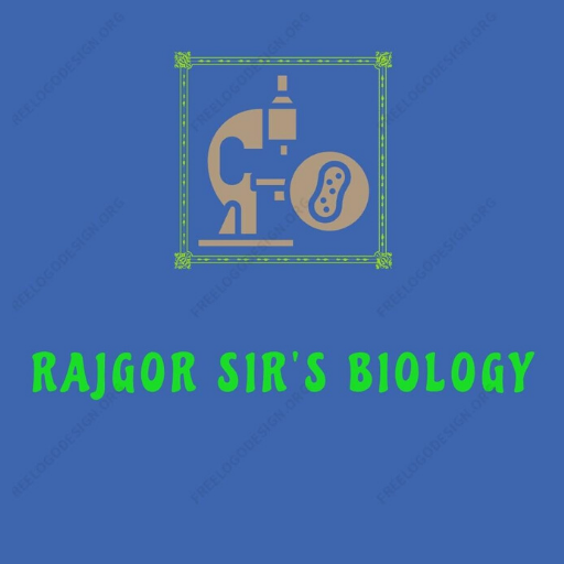 RAJGOR SIR BIOLOGY logo