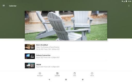 Screenshot of Calvary Chapel Chattanooga