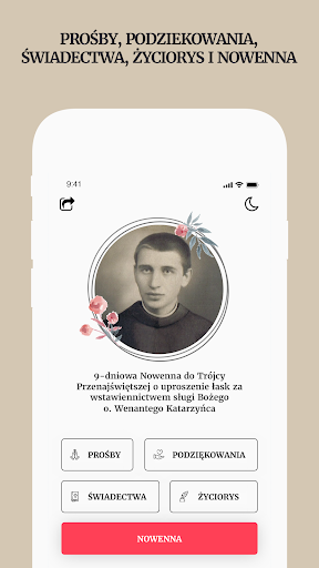 Android application Nowenna Ojca Wenantego Katarzy screenshort