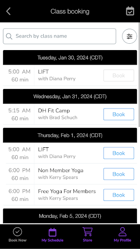 Di-Hard Fitness Studio Screen 3