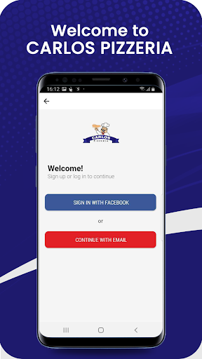 Android application Pizzeria Carlos (Fagersta) screenshort