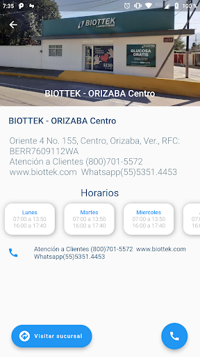 BIOTTEK LABORATORIOS Screen 3