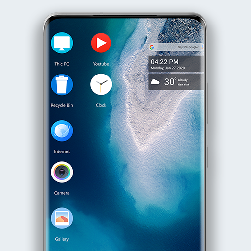 V20 Theme for launcher logo