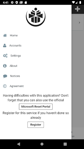 TUT Password Manager Screen 3