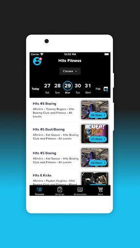 Hits Boxing Club and Fitness Screen 3