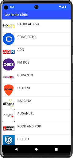 Radios de Chile - Android Auto screenshot 4