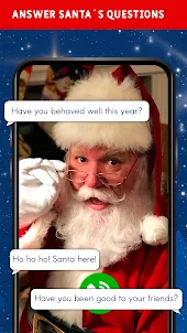산타 클로스 크리스마스 전화