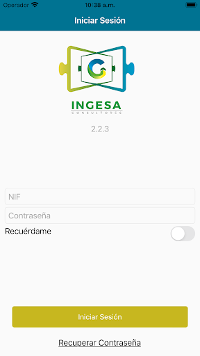 Android application Ingesa screenshort