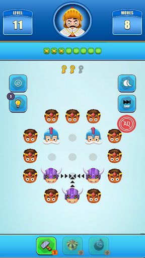 Android application merge kings screenshort