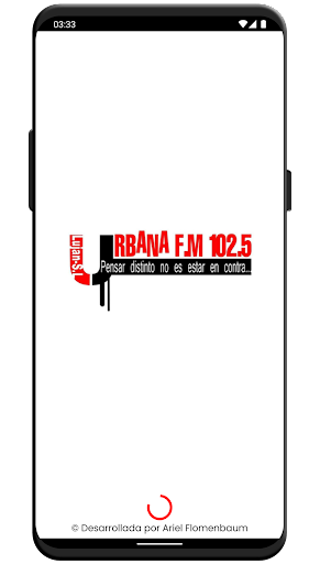 Android application Urbana FM 102.5 - Luján (SL) screenshort