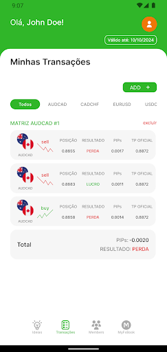 We Trading Screen 2
