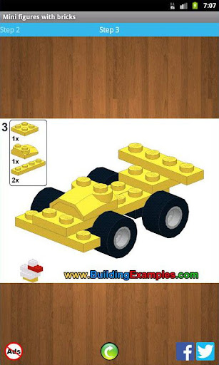 Mini figures with bricks Screen 3