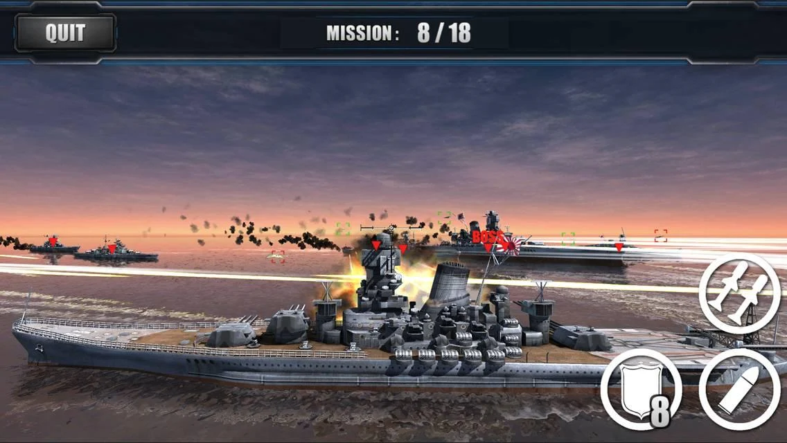 Download World Warships Combat (MOD unlimited money)