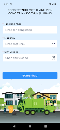 Android application MTĐT Hậu Giang screenshort