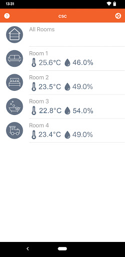 Android application CSC Caleon screenshort