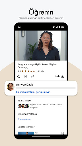 LinkedIn Learning ekran görüntüsü