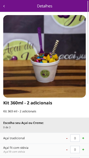 Açaí da Ju Screen 3