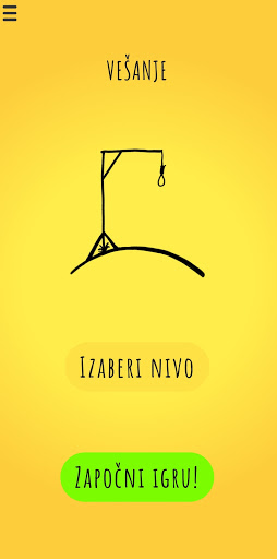 Android application Vešala screenshort
