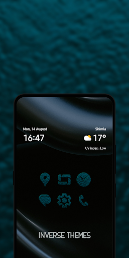 Android application Blue Granite Icon Pack screenshort