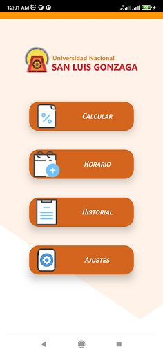 Calcula Notas San Luis Screen 2