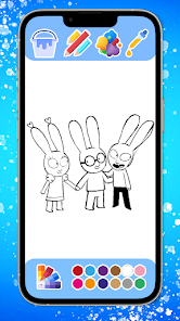 Captura 19 Simon The Bunny coloring android