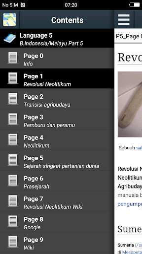 Pratinjau aplikasi