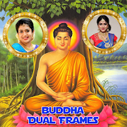Buddha Dual Photo Frames