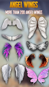Captura 1 Angel Wings Photo Editor - Win android
