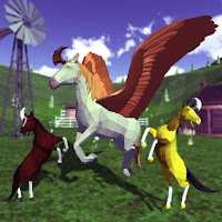 Flying Unicorn Simulator Pegasus 3D Simulation