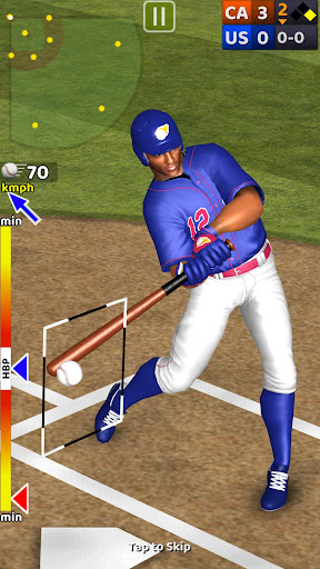 Baseball Game On 1