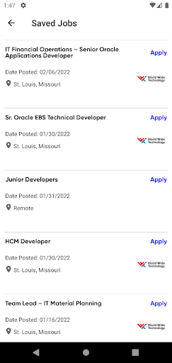 Screenshot of CareerCircle-Job Search & More