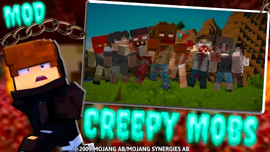 Creepy Mobs: Minecraft Mods
