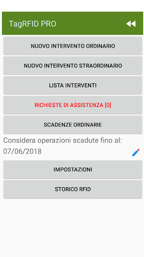 Android application TagRFID Pro screenshort
