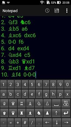 チェス用キーボード (figure notation)のおすすめ画像2