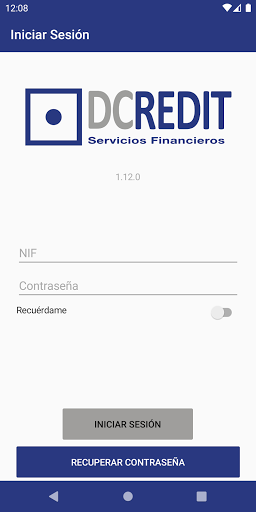 Android application Gestor Documental DCredit screenshort