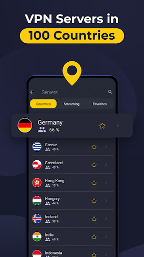 Screenshot of CyberGhost VPN: Secure VPN