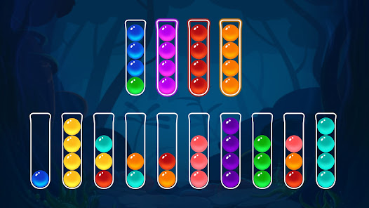 Captura de Pantalla 16 Ball Sort: ordena en colores android