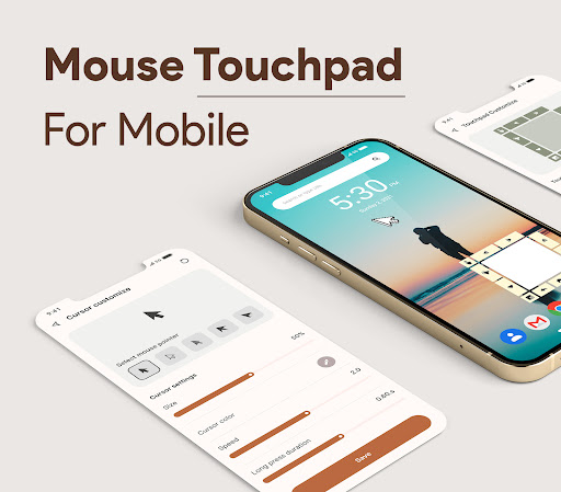 Android application Mouse Touchpad for Mobile screenshort