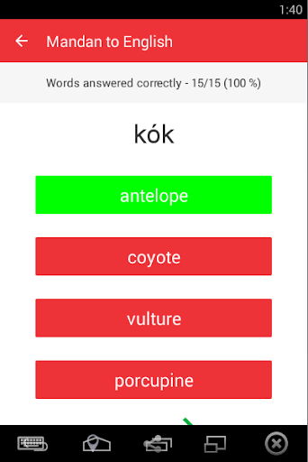 Mandan Vocab Builder Screenshot 4 - AppWisp.com