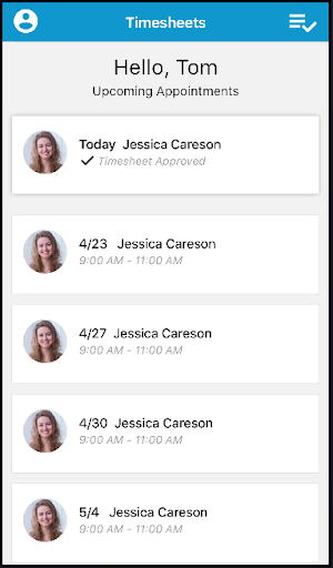 Cashe EVV Screen 3