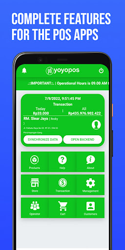 YoyoPOS Screen 2