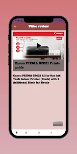 Canon PIXMA G2021 Printe guide