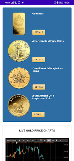 Gold Price MDapp Screen 3