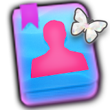 GO CONTACTS - Pastel Butterfly icon