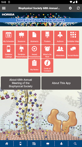 Biophysical Society Events Screen 2