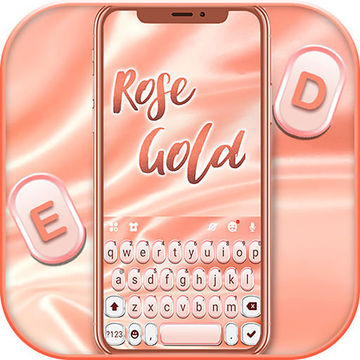 Rose Gold Silky Theme logo