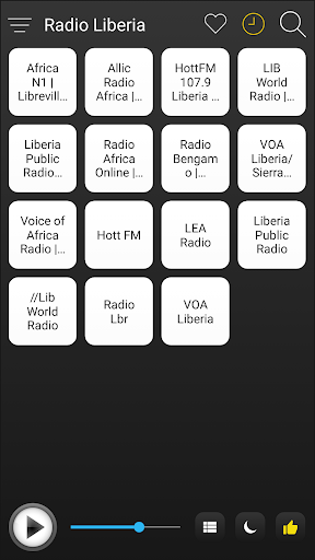 Android application Liberia Radio FM AM Music screenshort